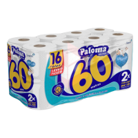 Imagem do produto Papel Higiênico Folha Simples Paloma pacote c/ 16 rolos